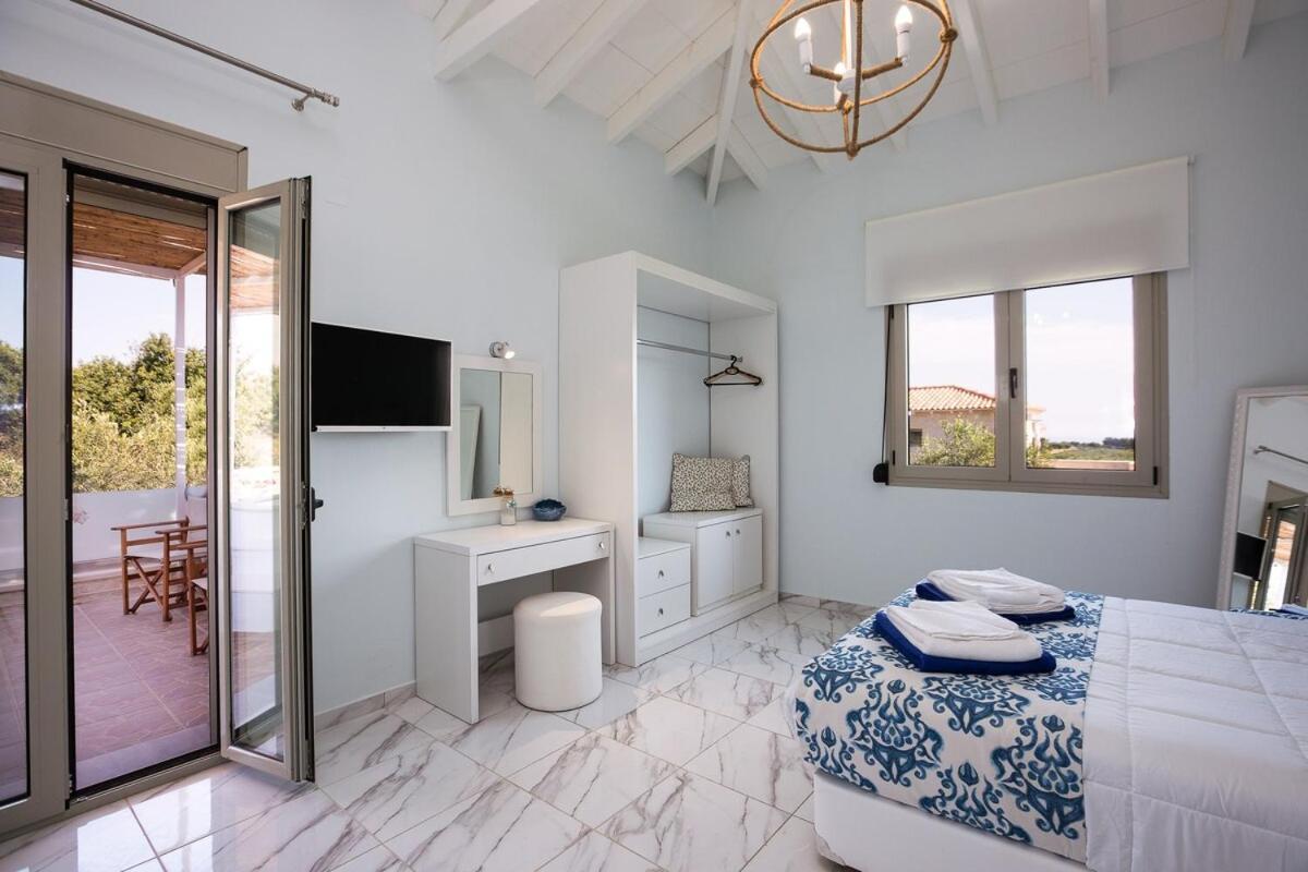 Villa Vera - With Private Heated Pool & Jacuzzi Pangalochori Dış mekan fotoğraf